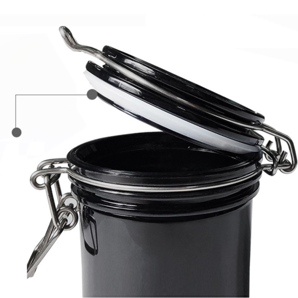 Hũ gạo bảo quản keo mi, hũ đựng keo nối mi