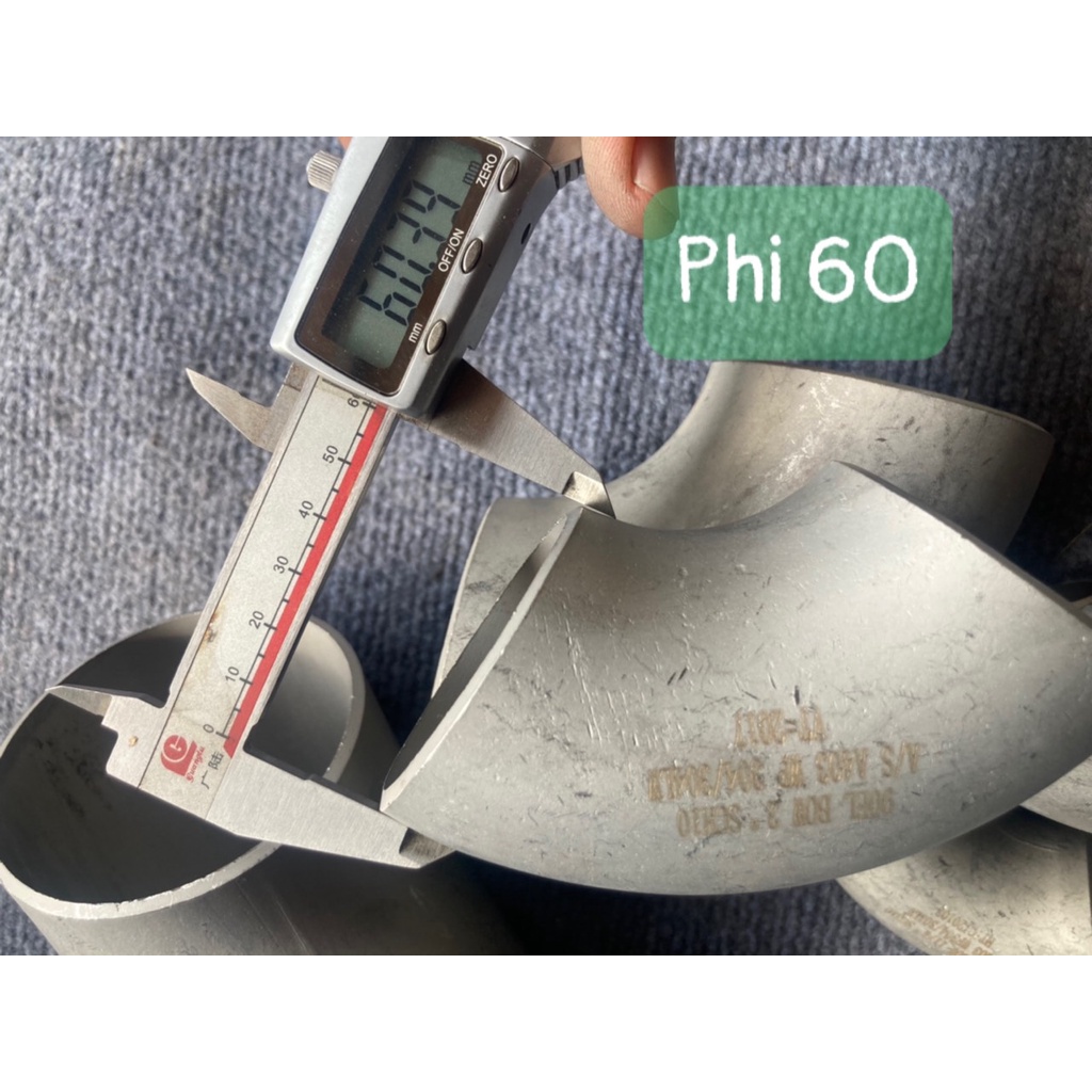 CO HÀN INOX 304 SCH10 PHI 21 ĐẾN 219