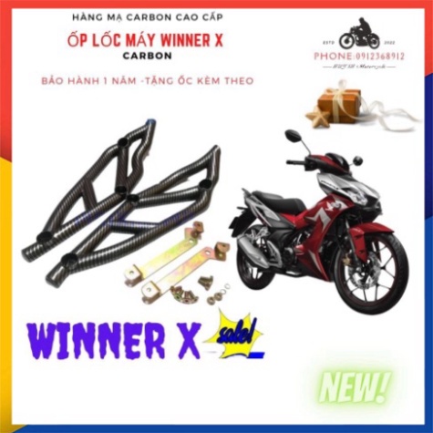 Bộ Ốp Sườn ( Ốp Lốc Máy) Winner X Carbon - Tặng Pass ốc gắn full Hàng Cao Cấp