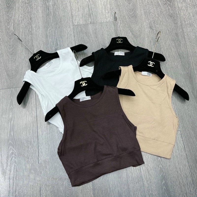 ÁO THUN SÁT NÁCH BO GẤU DÁNG NGẮN SEXY MS10289