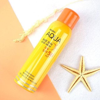 Xịt chống nắng Mistine Aqua SPF50 100ml