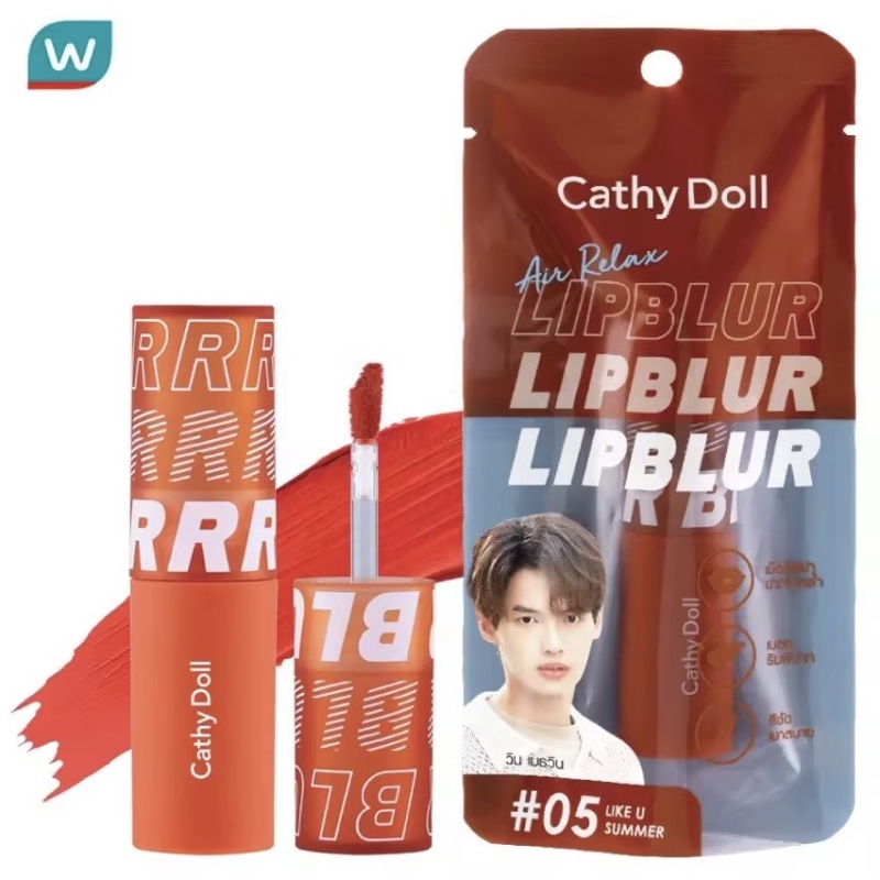 #05 Like You Summer (Cam) - Son Kem Lì Cathy Doll x Metawin - Air Relax Lip Blur 3.5 g