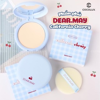 PHẤN PHỦ DẠNG NÉN KIỀM DẦU DEARMAY CALIFORNIA CHERRY SEUM