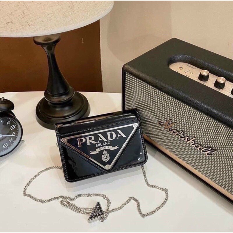 Túi đeo chéo nữ Pra da bóng đẹp đi chơi phong cách thời trang cao cấp sang chảnh DC205