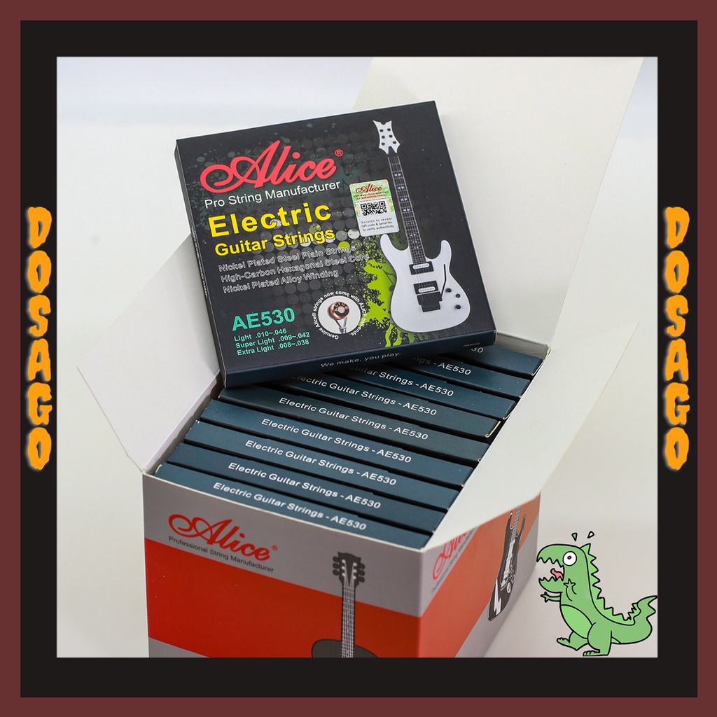 Chính hãng - Dây Alice AE530 dành cho đàn guitar điện