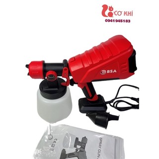 Súng phun sơn điện BSA công suất 750w máy phun Sơn cầm tay