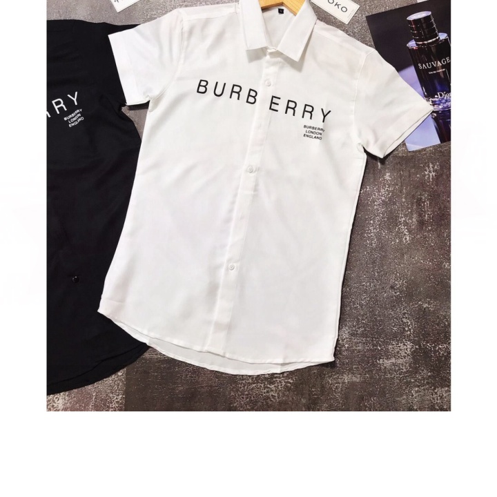 (2hand) Sơmi Nam Ngắn Tay Lụa Cao Cấp, Áo Sơmi In Cực Đẹp Size M L XL XXL BEE'S-FASHION