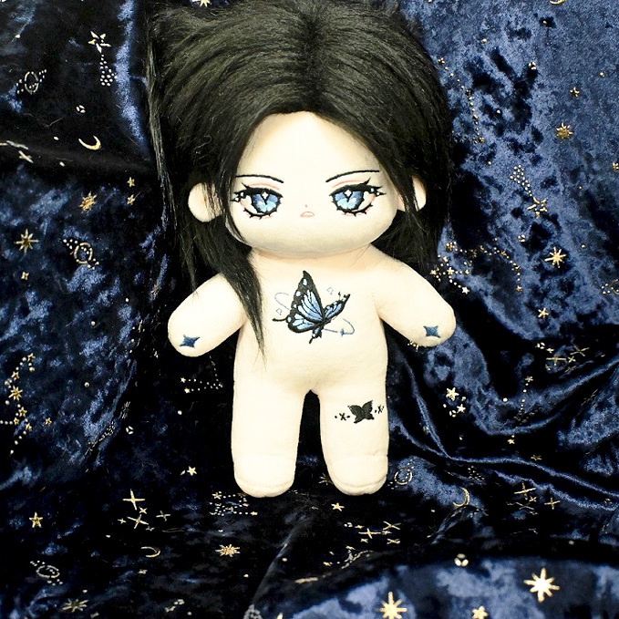 DOLL KHÔNG THUỘC TÍNH TÓC TƠ 20CM - BÚP BÊ KHÔNG THUỘC TÍNH 20CM CÓ XƯƠNG