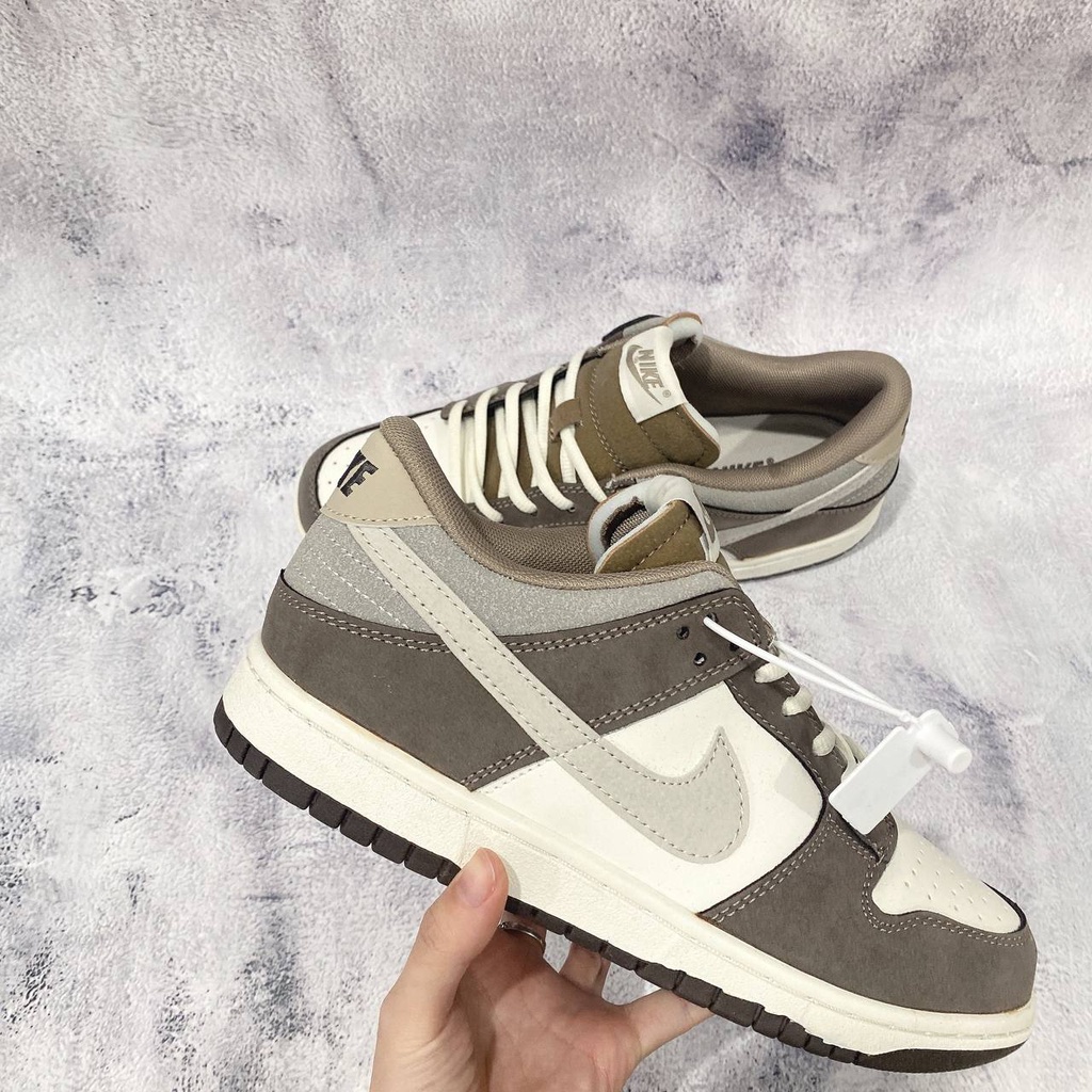 Giày_Nike Sb Dunk Nâu Caffe Cao Cấp Bản đẹp Full Size Nam Nữ Hot Trend Full Box BILL