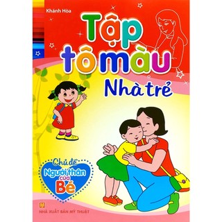 Sách: Tập Tô Màu Nhà Trẻ (  Trọn bộ Túi 8 Cuốn)