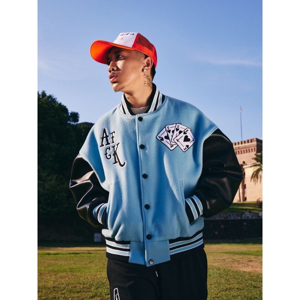 Áo varsity A Few Good Kids hàng cao cấp