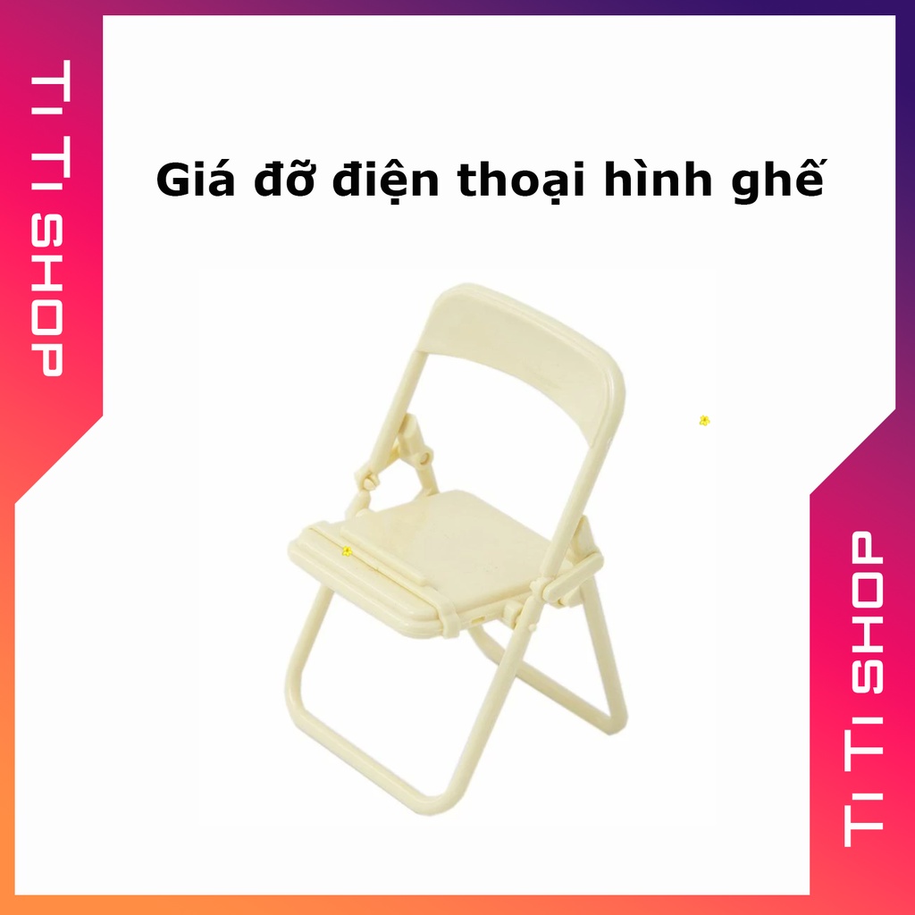 Giá Đỡ Điện Thoại Hình Ghế, Kệ Để Điện Thoại Xem Phim Gấp Gọn Siêu Cute
