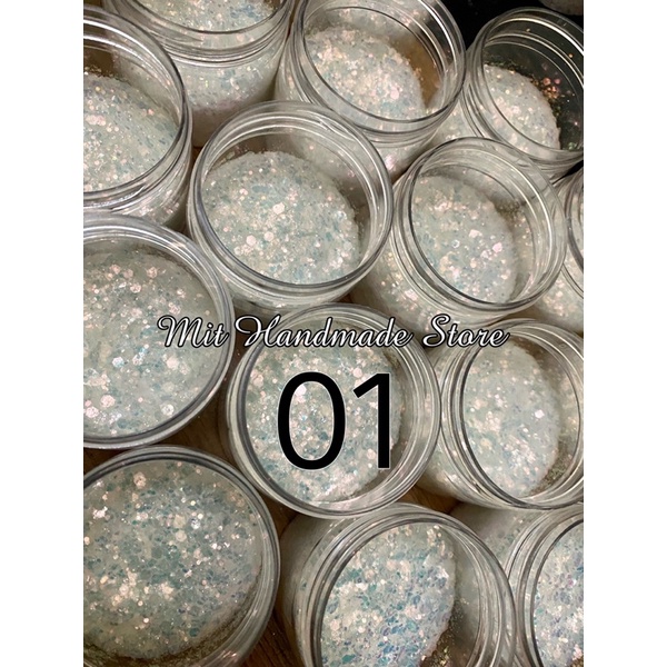 Kim tuyến sequin vảy cá đổi màu siêu đẹp, siêu bắt sáng KT 902 - Mã 01