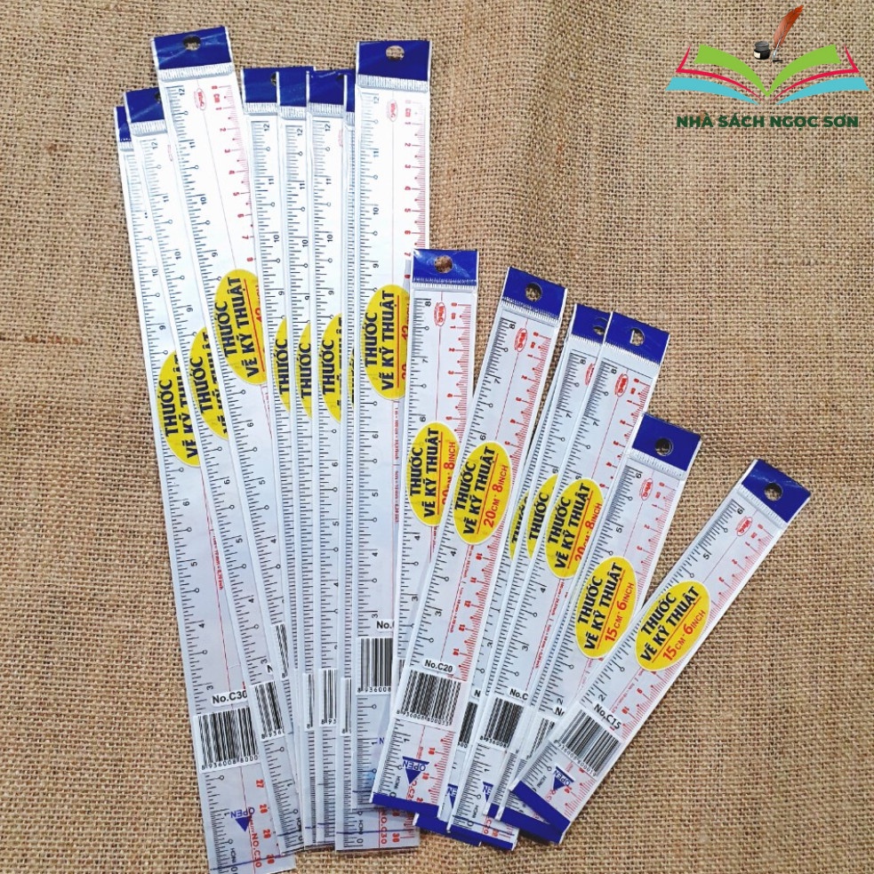 Thước Kẻ Học Sinh,  Văn Phòng, Thước Bộ WinQ Nhiều Loại DCHT