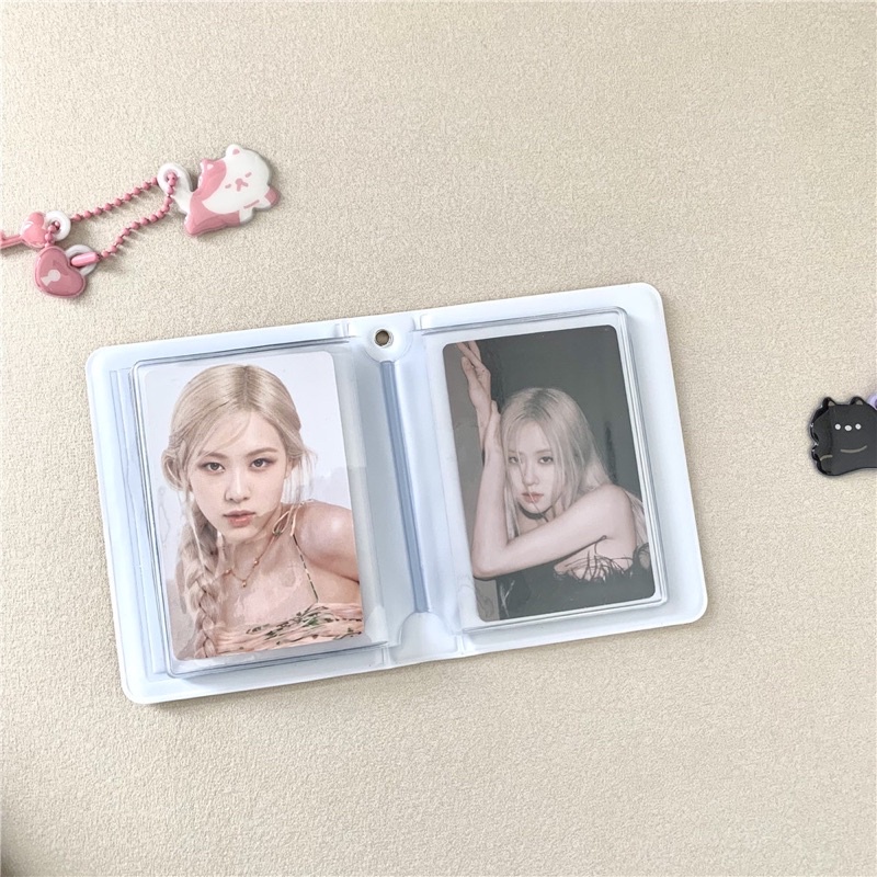 Collect book / Album Ảnh mini các mẫu siêu xinh,Túi PVC dày sz 6,4x9cm, bảo vệ ảnh,card, thẻ bài, anime