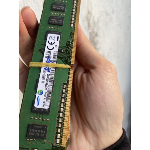 Ram SamSung 4gb DDr3 Buss 1600 chính hãng đẹp! | BigBuy360 - bigbuy360.vn