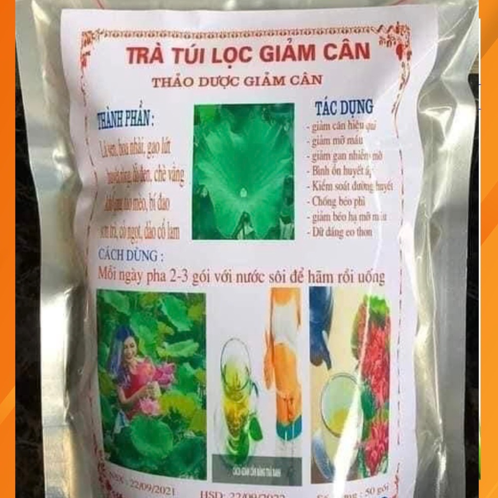 Trà túi lọc (50 túi lọc) hàng chính gốc tận nhà làm