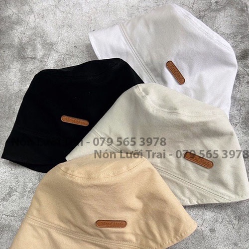 Mũ Bucket Handmade | Nón vành cụp cao cấp form Unisex Nam Nữ