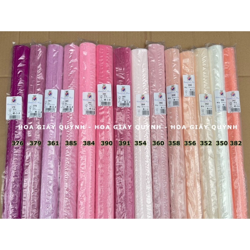 GIẤY NHÚN Ý 90gr - cuộn 50cm x 1.5m