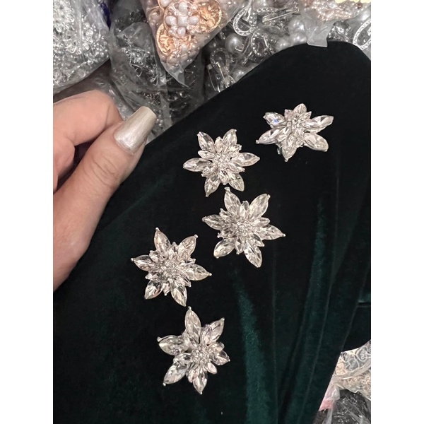 Tag cài hoa đá 3cm