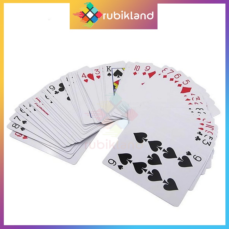 Bài Tây Giấy Double K Bài 52 Lá Giấy Đẹp Xịn Đồ Chơi Giải Trí Xả Stress