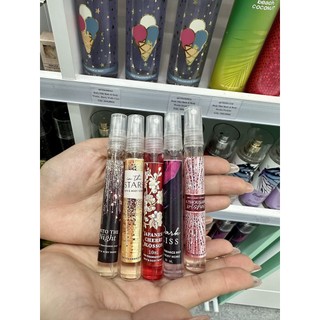 Xịt thơm body mist BBW mini size 10ml nhiều mùi để test