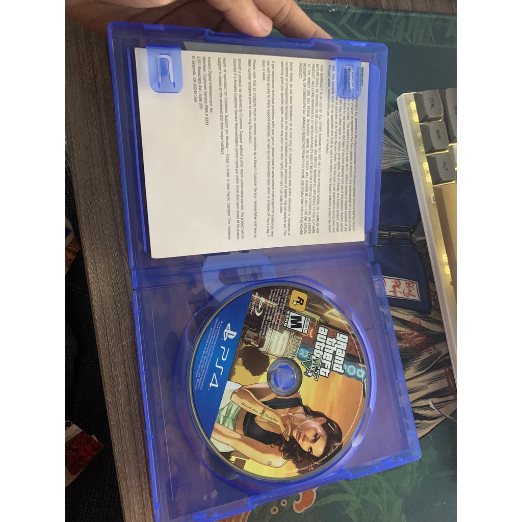 Đĩa game ps4 2nd GTA5 gta 5