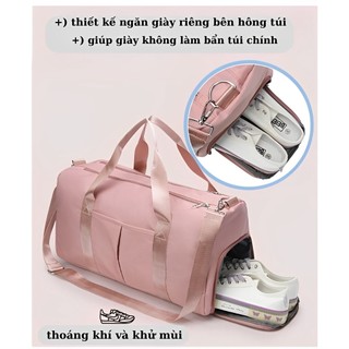 Túi du lịch size lớn đa năng có ngăn để giày