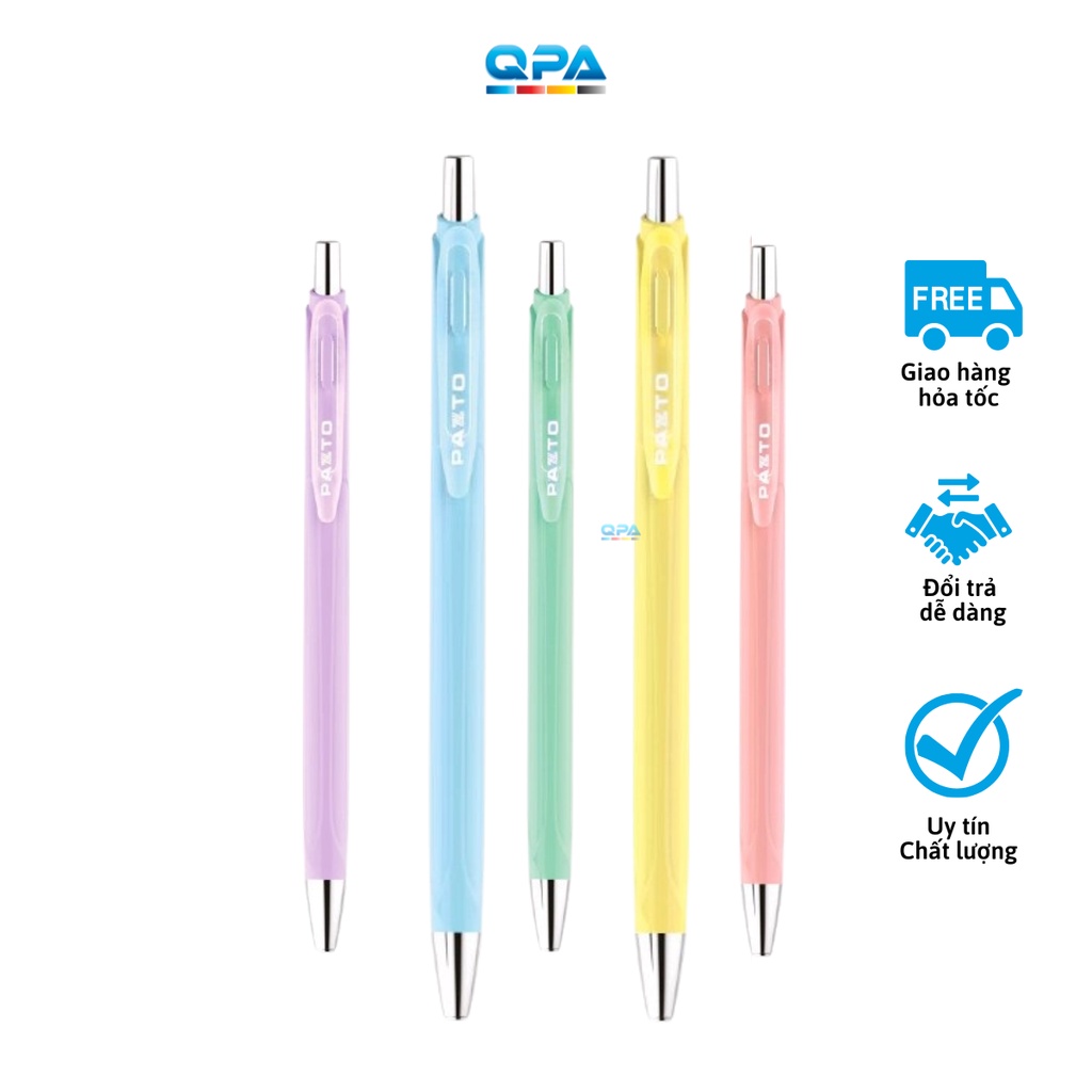 Bút Gel B-015 Thiên Long màu Pastel - mực xanh