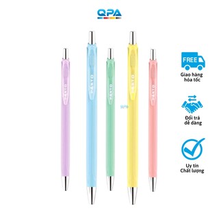Bút gel b-015 thiên long màu pastel - mực xanh