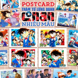 Postcard conan - postcard anime manga thám tử lừng danh conan