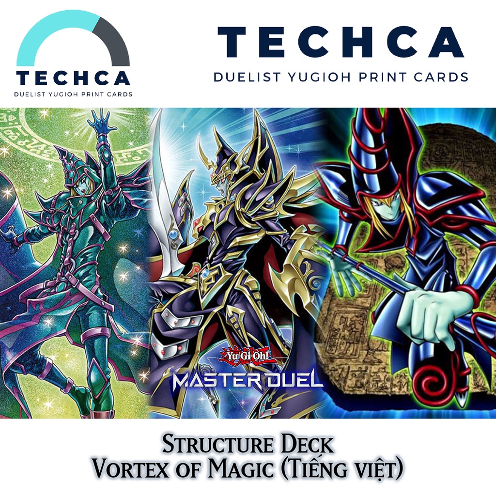 Bài In Tiếng Việt - Bộ bài Yugioh - Structure Deck - Vortex of Magic