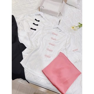 Set pháp phục cúc tàu 2 màu