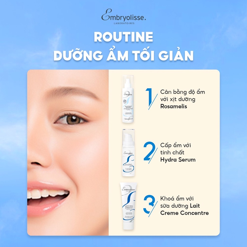 [SERUM] Tinh Chất Cấp Ẩm Sâu Đa Tầng Embryolisse Hydra Serum (2ml/30ml)