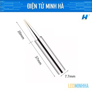 Bộ 5 mũi hàn, mũi hàn hakko 936 [Hàng Xịn]