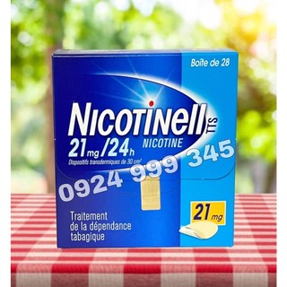 Miếng dán cai thuốc Nicotine 21mg Step 1 hộp 28 miếng
