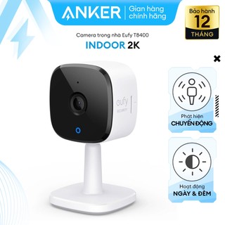 Camera Wifi trong nhà Eufy - T8400 độ phân giải 2K - (by Anker)