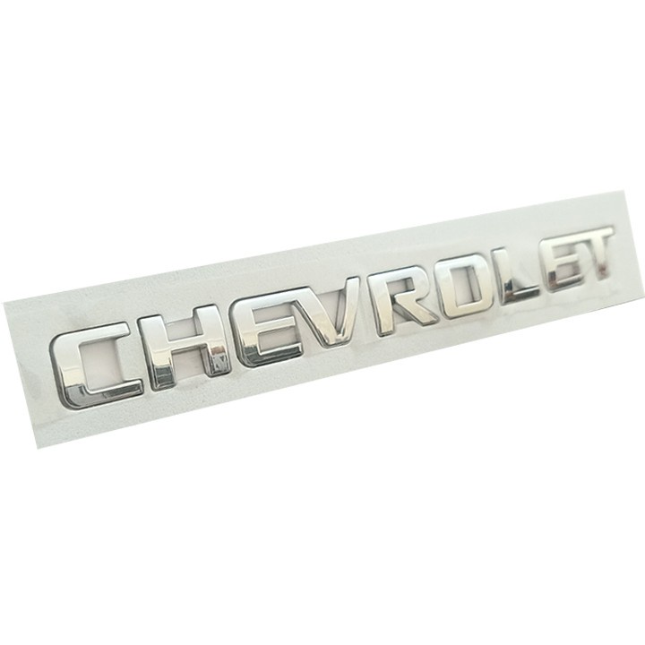 Logo Chữ Nổi Decal Dán Trang Trí Ngoại Thất Dành Cho Xe Chevrolet