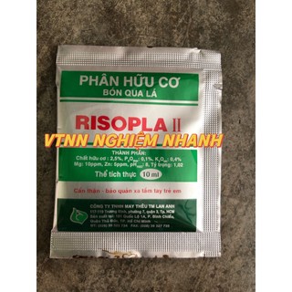 Phân hữu cơ bón qua lá risopla ii