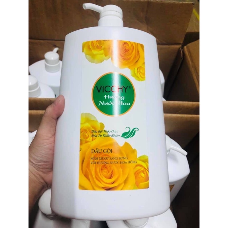 Dầu gội vicchy hương nước hoa 1L4 chính hãng