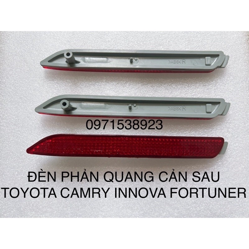 ĐÈN PHẢN QUANG CẢNG SAU TOYOTA INNOVA FORTUNER CAMRY cao cấp
