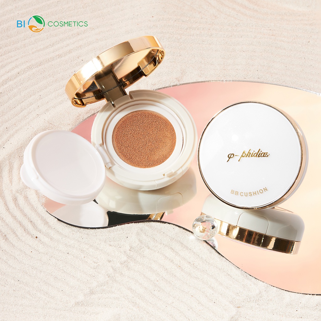 Phấn Nước BB Cushion Phidias 15g - Trang Điểm, Che Khuyết Điểm, Chống Nắng, Dưỡng Ẩm