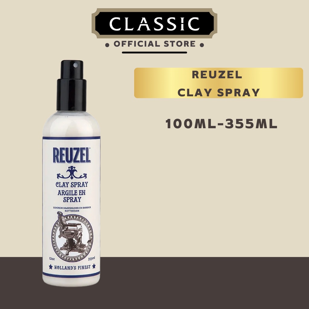 [Mã BMTTC60 giảm đến 60K đơn 50K] Xịt tạo phồng Reuzel Clay Spray 355ml