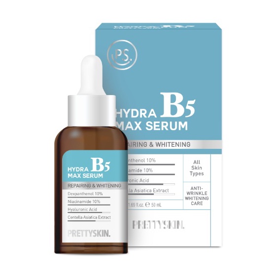 Serum B5 Pretty Skin Phục Hồi, Dưỡng Trắng và Cấp Ẩm Cho Da Căng Bóng Chính Hãng Hàn Quốc 50ml