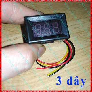 Vôn kế DC 4.5v-30v led đỏ tiện dụng