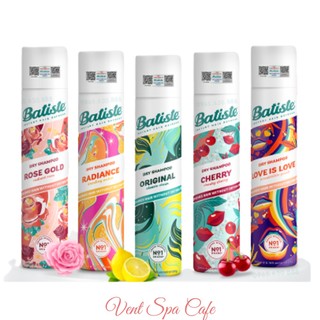 Gội khô batiste instant hair refresh dry shampoo 200ml