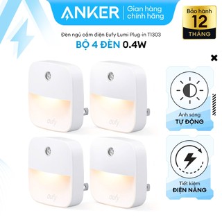 Bộ 4 đèn EUFY Lumi Plug-in, 0.4W - T1303