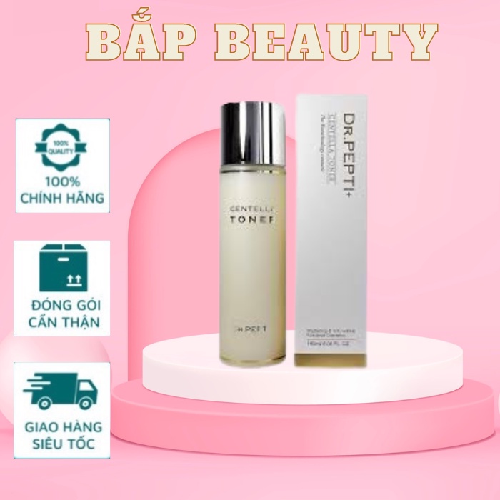 Toner Dr Pepti Centella Nước Hoa Hồng Dưỡng Da Căng Bóng Da 180ml Chính Hãng