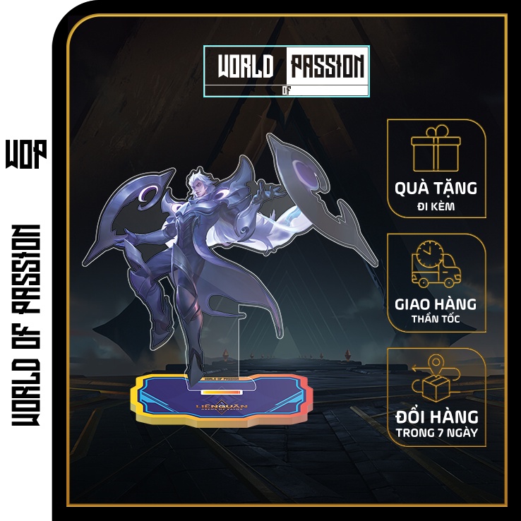 Mô Hình Nhân Vật Dirak Pháp Sư Trăng Khuyết Trong Game Liên Quân Mobile