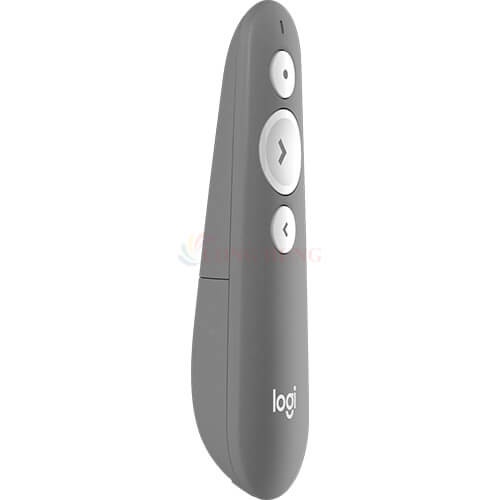 Bút trình chiếu Logitech R500s - Hàng chính hãng - Con trỏ Laze chính xác, nhỏ gọn, dễ sử dụng, khoảng cách đến 20m